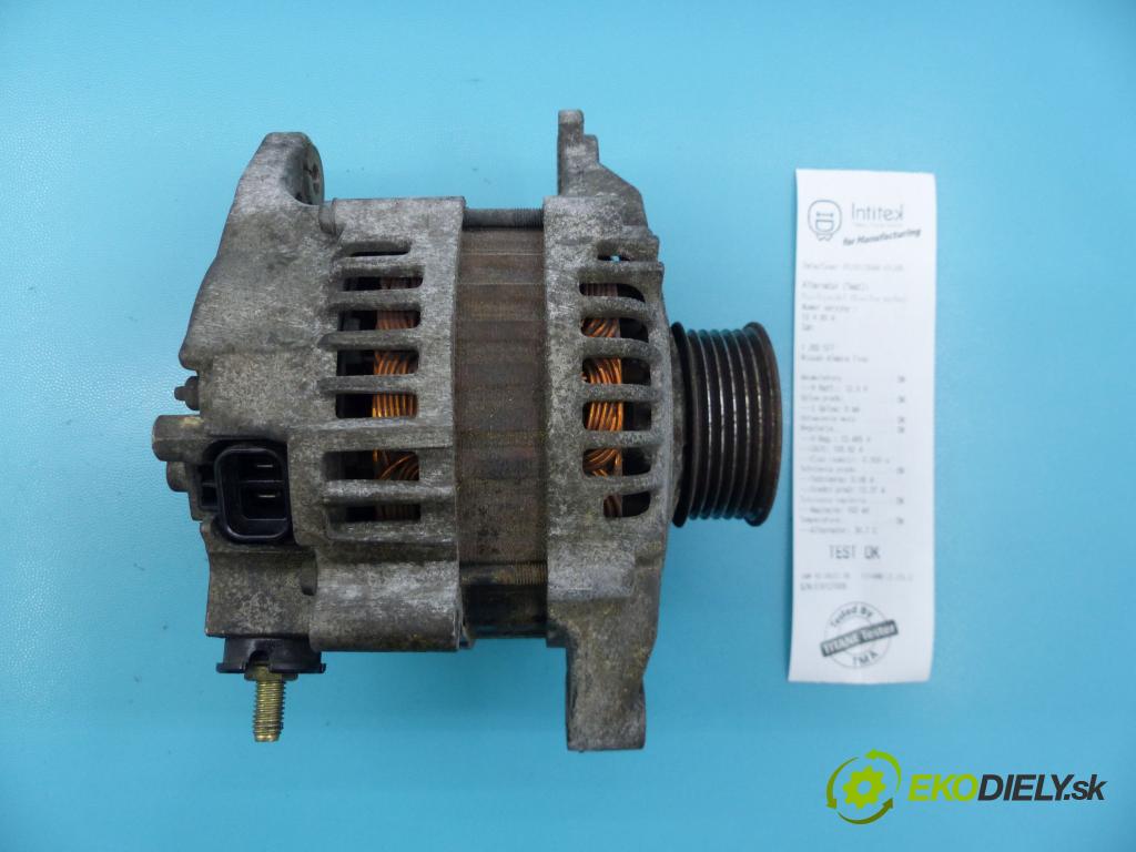 Nissan Almera tino 1.8 16v 116 hp manual 85 kW 1769 cm3 5- Alternator 23100BU010 (Alternátory)