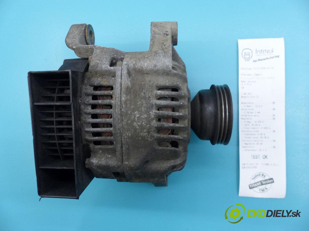 Renault Clio II 1998-2012 1.4 8v 75 hp manual 55 kW 1390 cm3 5- Alternator  (Alternátory)
