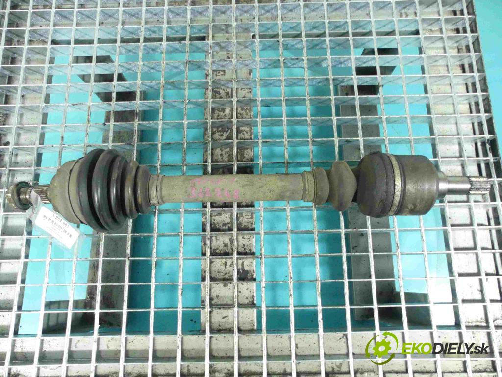 Peugeot 307 1.6 hdi 109 HP manual 80 kW 1560 cm3 5- poloos ľavé  (Poloosy)