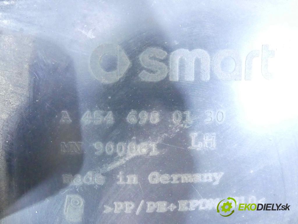 Smart Forfour I 2004-2006 1.5 16v 109 hp manual 80 kW 1499 cm3 5- blatník: přední levé A4546980130