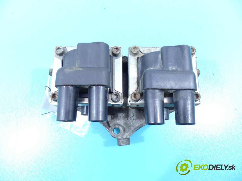 Fiat Seicento 1.1 54 HP manual 40 kW 1108 cm3 3- cievka zapaľovacia 46543230 (Zapaľovacie cievky, moduly)