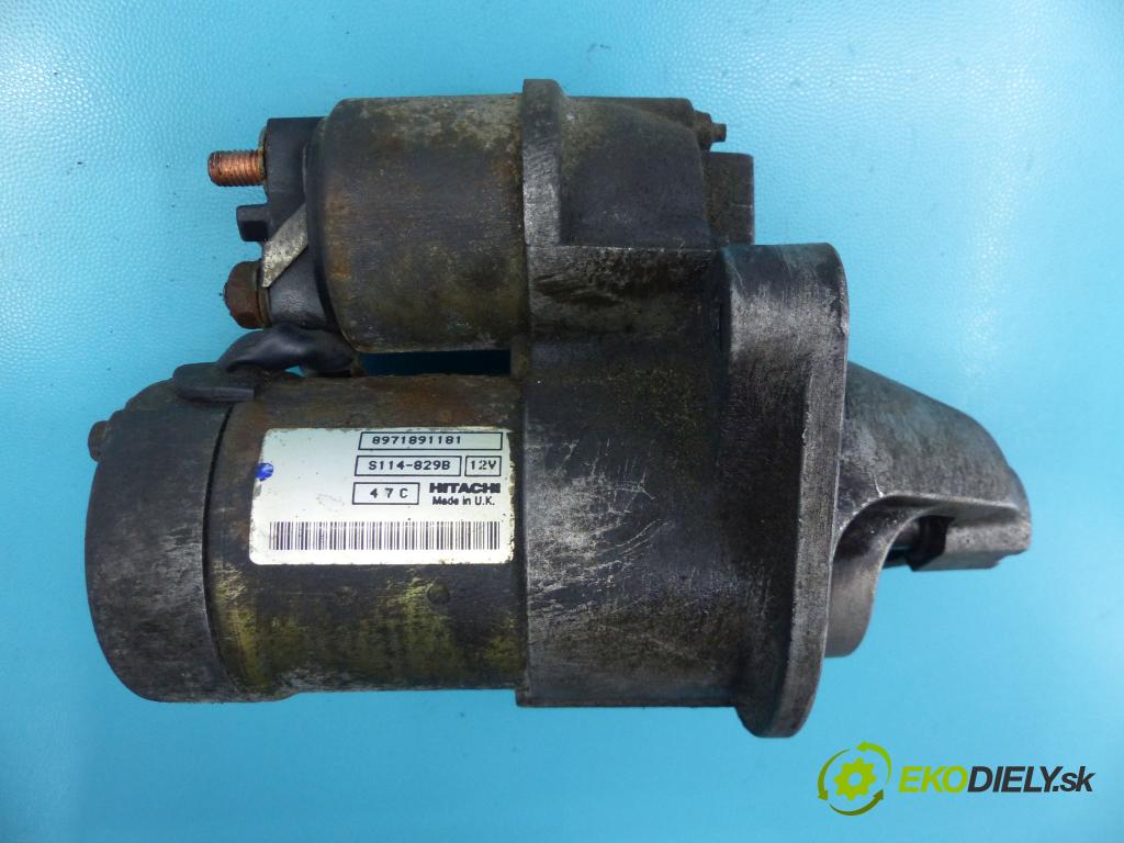 Honda Civic VII 2000-2006 1.7 cdti 101 HP manual 74 kW 1686 cm3 5- štartér 8971891181 (Štartéry)