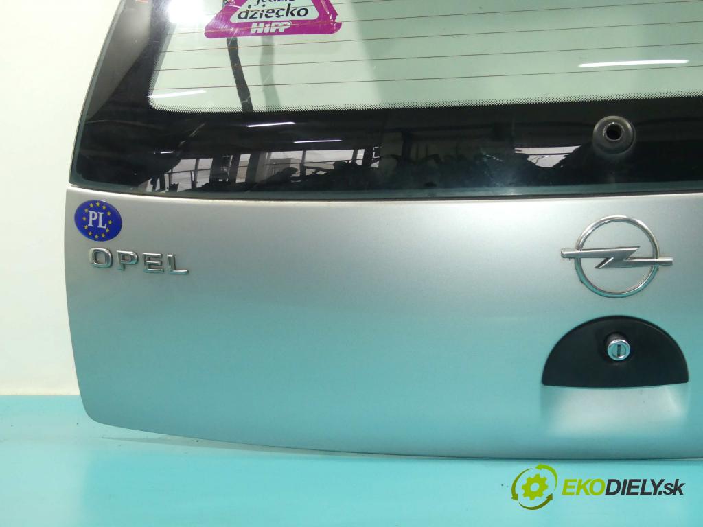 Opel Corsa C 2000-2006 1.2 16v 75 hp manual 55 kW 1199 cm3 5- zadní kufrové dveře  (Zadní kapoty)