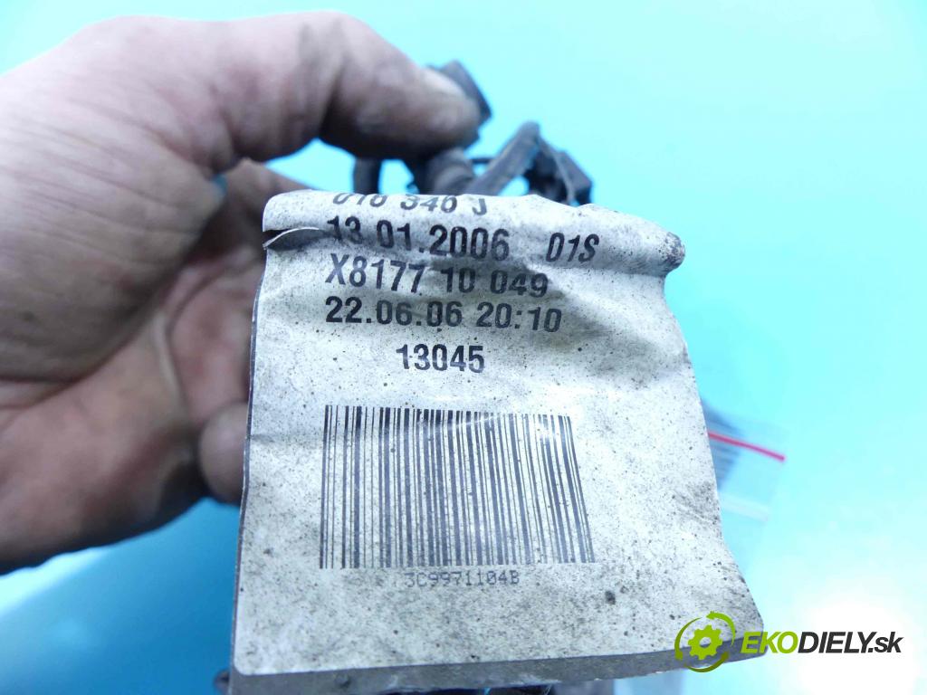 Vw Passat B6 2005-2010 2.0 tdi 140 HP manual 103 kW 1968 cm3 5- snímač parkovaní: 3C9971104B
