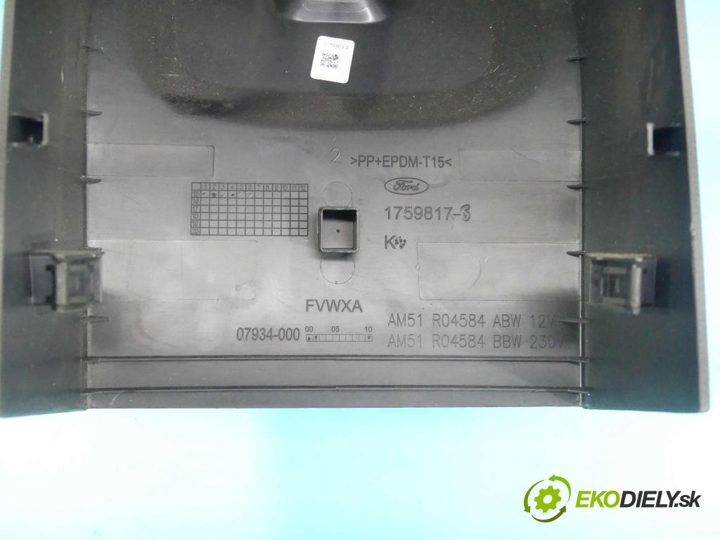 Ford C-Max II 2010-2019 1.5 tdci 120 HP manual 88 kW 1499 cm3 5- operadlo F1CB-R045A06-AB (Lakťové opierky)