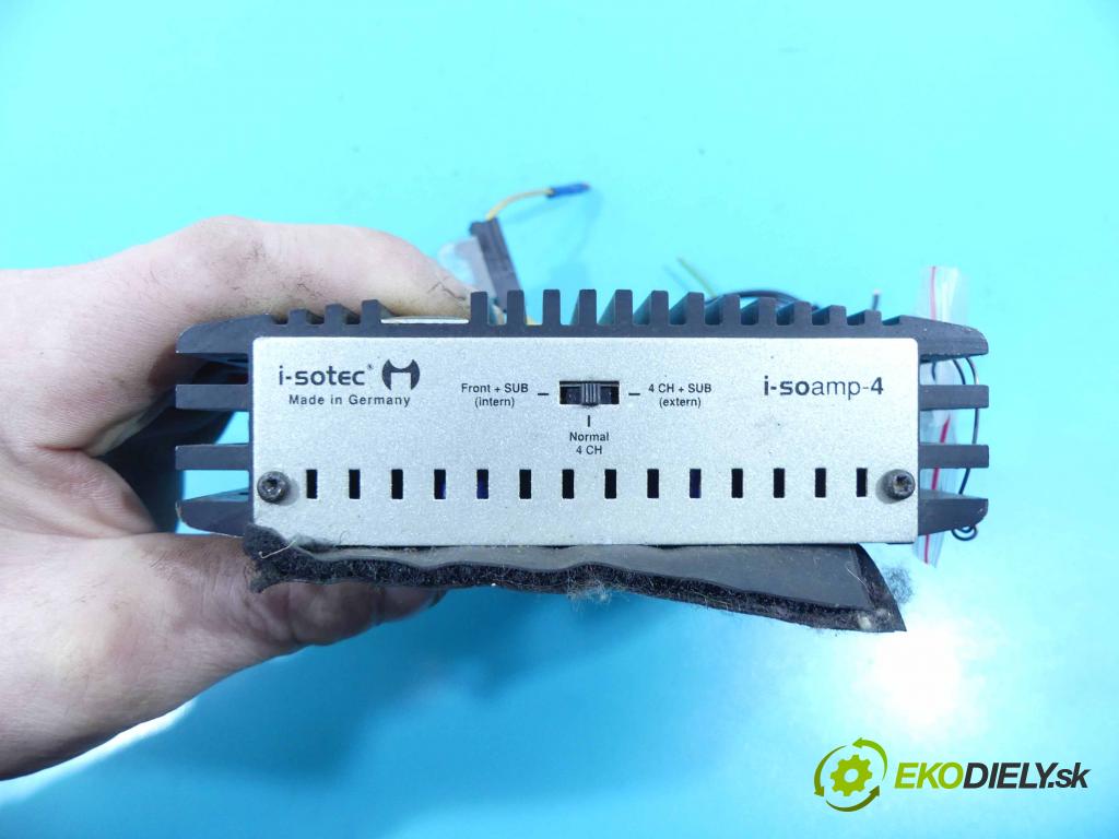 Peugeot 407 2.0 hdi 136 HP manual 100 kW 1997 cm3 5- Zesilovač:  (Zosilňovače)