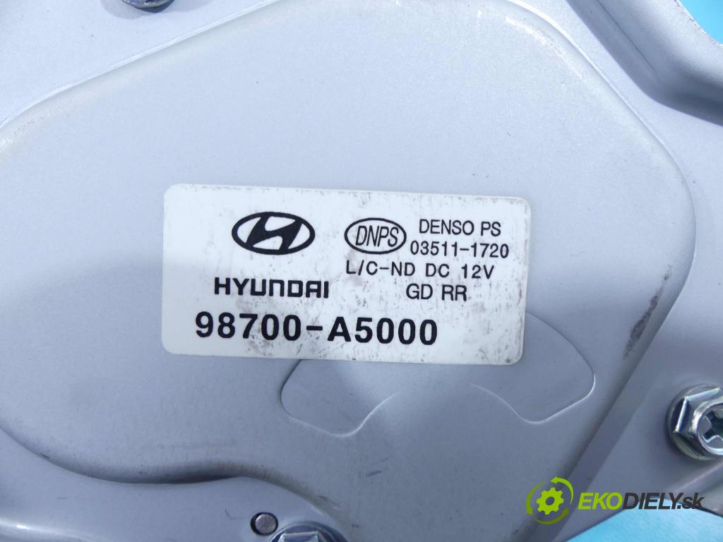 Hyundai I30 II 2012-2016 1.4 16v 100 HP manual 73,2 kW 1396 cm3 5- motor stieračov zadné 98700-A5000