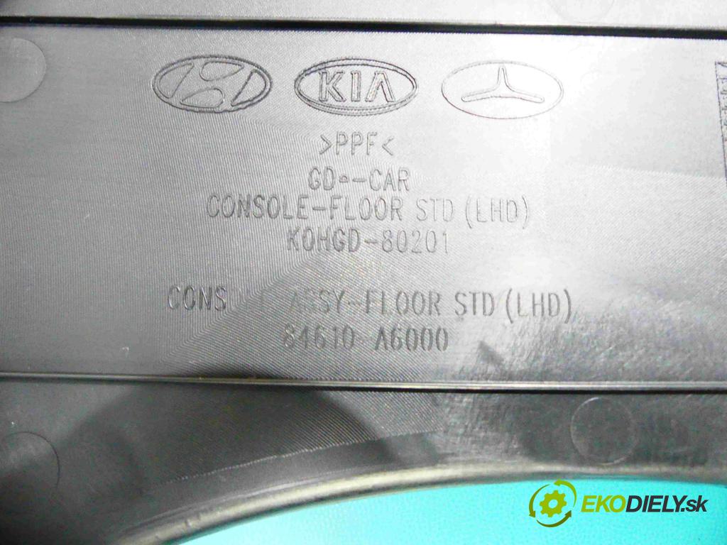 Hyundai I30 II 2012-2016 1.4 16v 100 hp manual 73,2 kW 1396 cm3 5- loketní opěrka 84610-A6000 (Loketní opěrky)