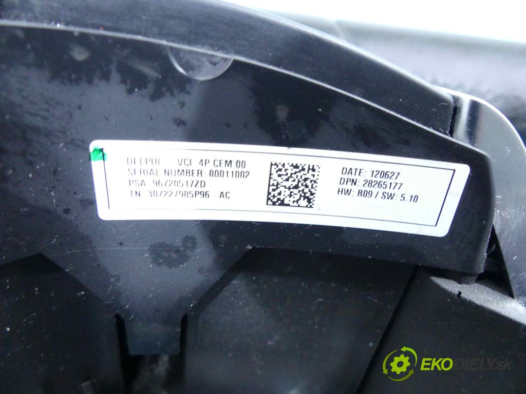 Citroen C4 II 2010-2017 1.6 hdi 111KM manual 82 kW 1560 cm3 5- volant 96754519ZD (Volanty)