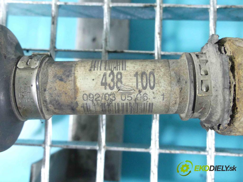 Nissan Primera P12 2001-2007 1.9 dci 120 HP manual 88 kW 1870 cm3 5- poloos pravé  (Poloosy)