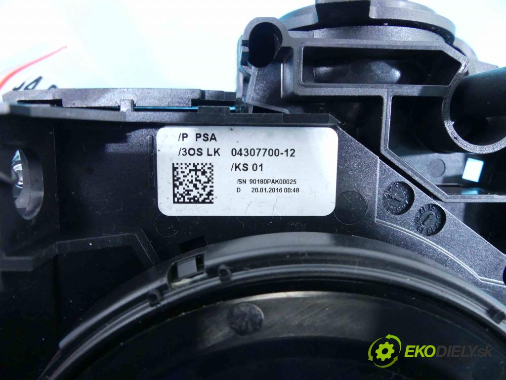 DS 4 2015-2020 1.6 hdi 120 HP automatic 88 kW 1560 cm3 5- prepínač 98109986ZD