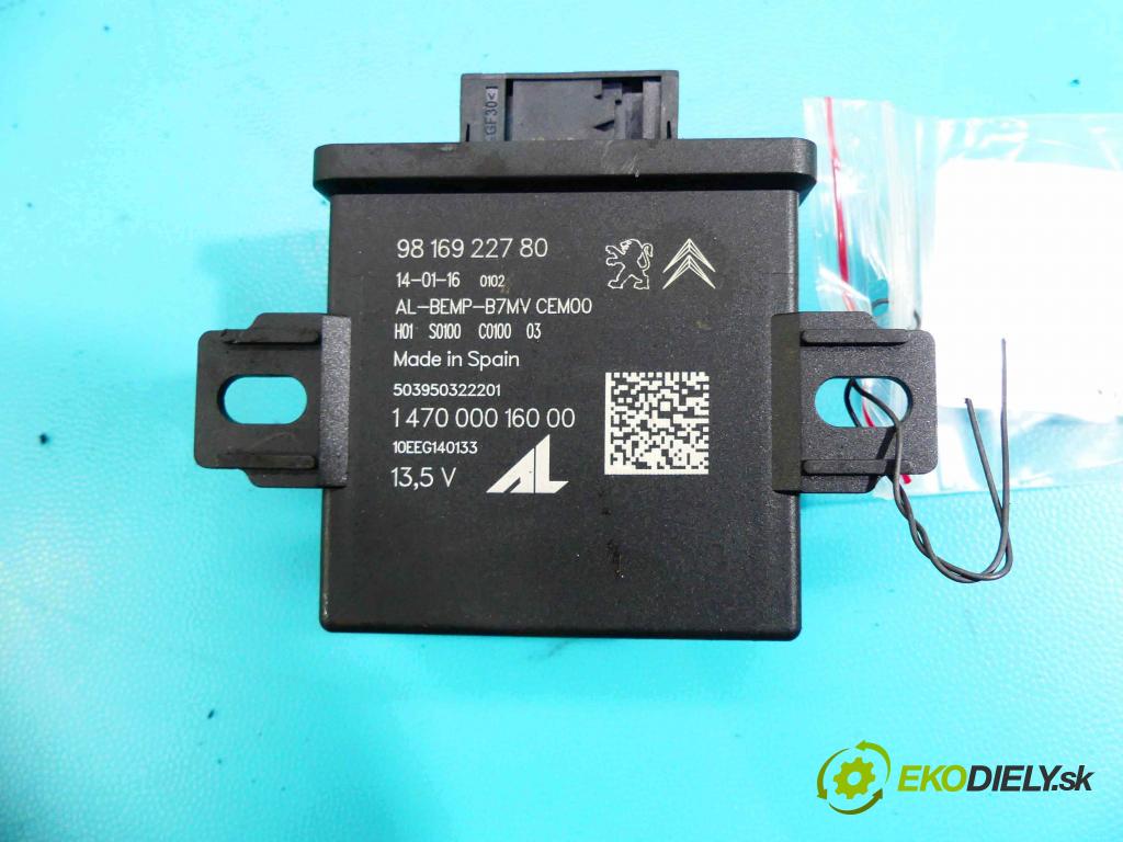 DS 4 2015-2020 1.6 hdi 120 HP automatic 88 kW 1560 cm3 5- modul riadiaca jednotka 9816922780 (Ostatné)