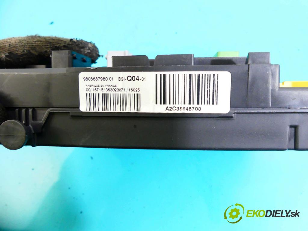 DS 4 2015-2020 1.6 hdi 120 HP automatic 88 kW 1560 cm3 5- modul riadiaca jednotka 9806687980 (Ostatné)