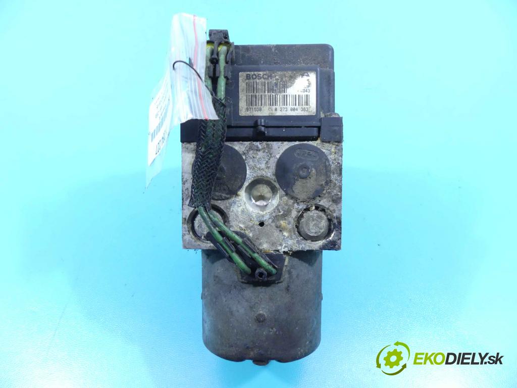 Opel Zafira A 1999-2005 1.8 16v 116 HP manual 85 kW 1796 cm3 5- čerpadlo abs 0273004363 (Pumpy ABS)