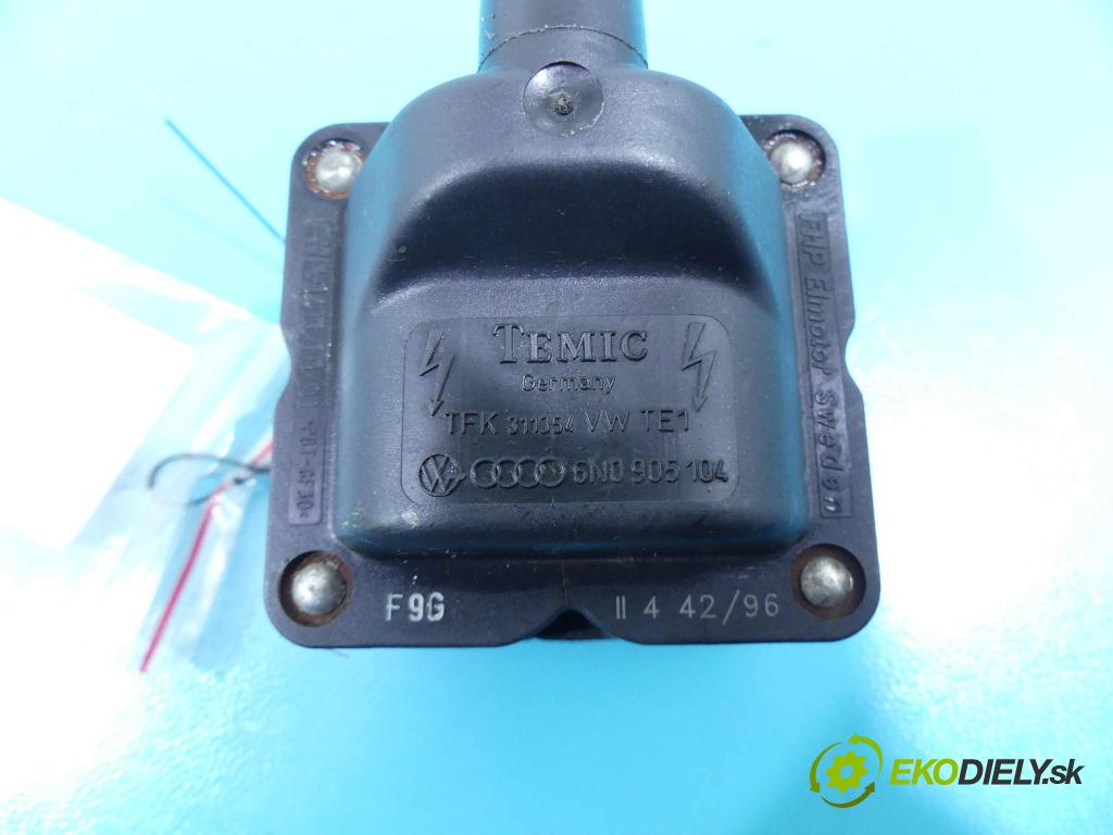 Seat Ibiza II 6K 1993-2002 1.4 60 HP manual 44 kW 1390 cm3 5- cievka zapaľovacia 6N0905104 (Zapaľovacie cievky, moduly)