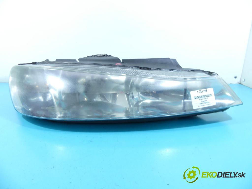 Peugeot 406 1.8 16v 110 HP manual 81 kW 1762 cm3 4- Reflektor: pravý  (Pravé)