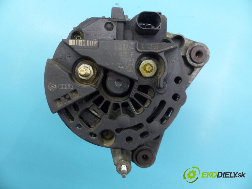 Vw Bora 1.9 tdi 116 hp manual 85 kW 1896 cm3 5- Alternator 028903028E (Alternátory)