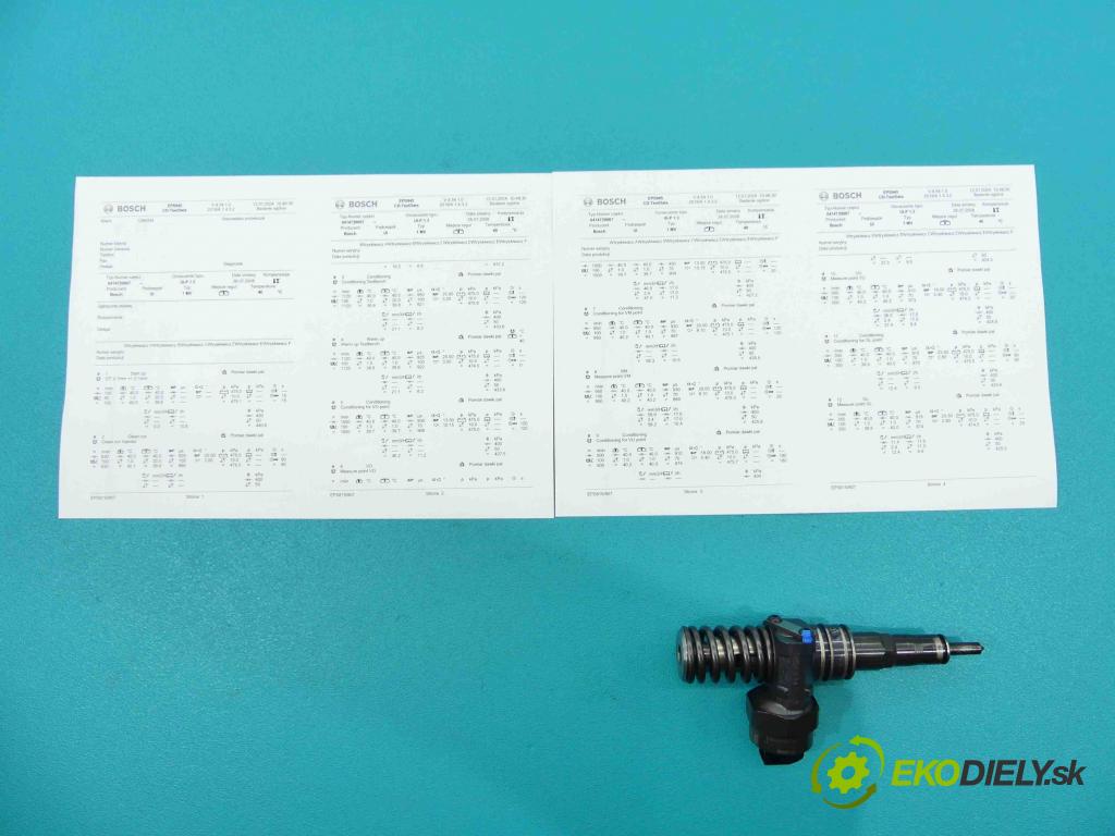 Vw Bora 1.9 tdi 116 HP manual 85 kW 1896 cm3 5- vstrekovacie čerpadlo 0414720007 (Vstrekovače)