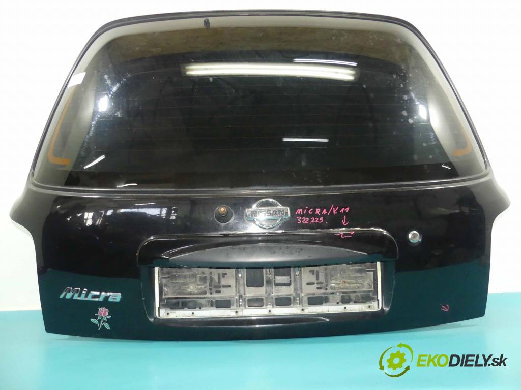 Nissan Micra K11 1992-2003 1.5d 57 hp manual 42 kW 1527 cm3 3- zadní kufrové dveře  (Zadní kapoty)