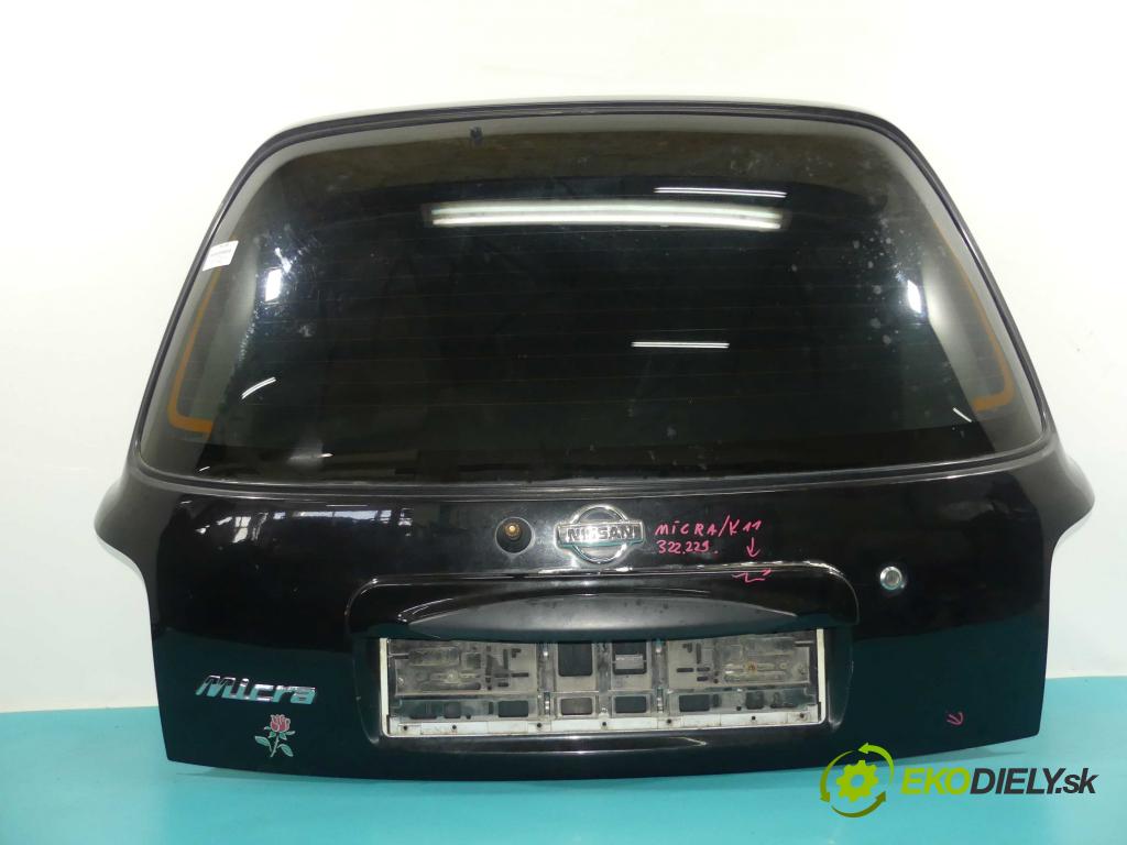 Nissan Micra K11 1992-2003 1.5d 57 hp manual 42 kW 1527 cm3 3- zadní kufrové dveře  (Zadní kapoty)