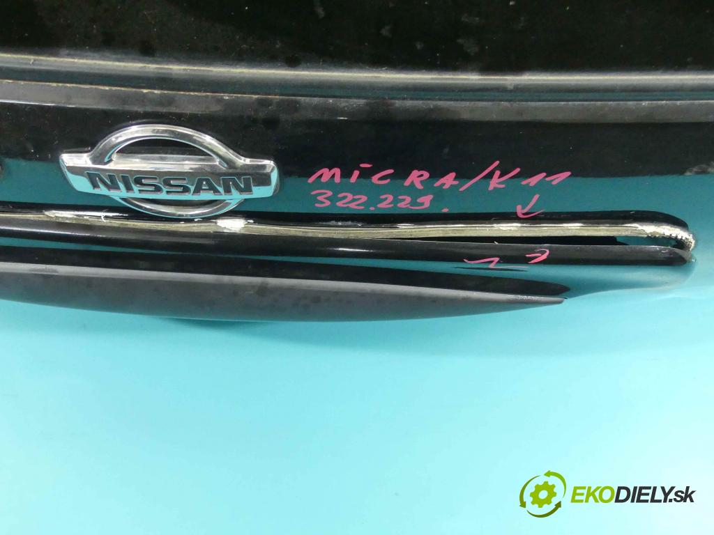 Nissan Micra K11 1992-2003 1.5d 57 hp manual 42 kW 1527 cm3 3- zadní kufrové dveře  (Zadní kapoty)