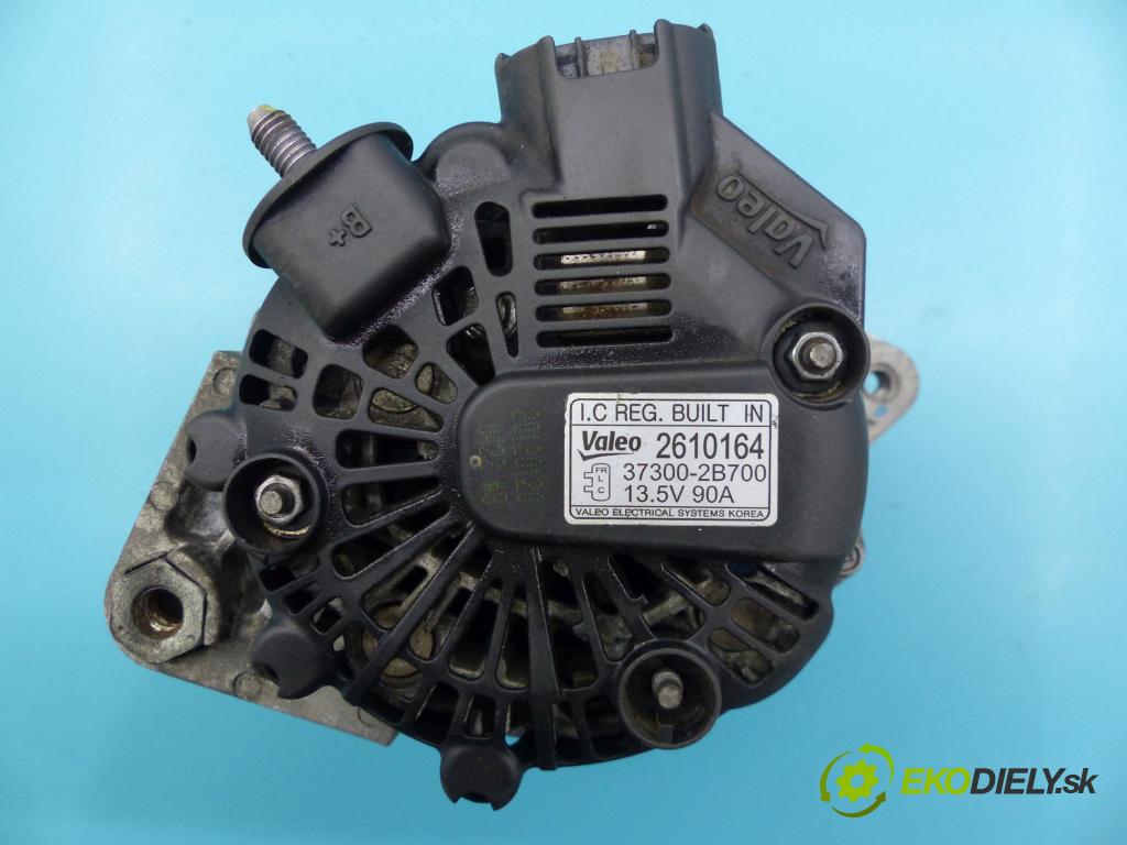 Hyundai I30 II 2012-2016 1.4 16v 100 hp manual 73,2 kW 1396 cm3 5- Alternator 37300-2B700 (Alternátory)