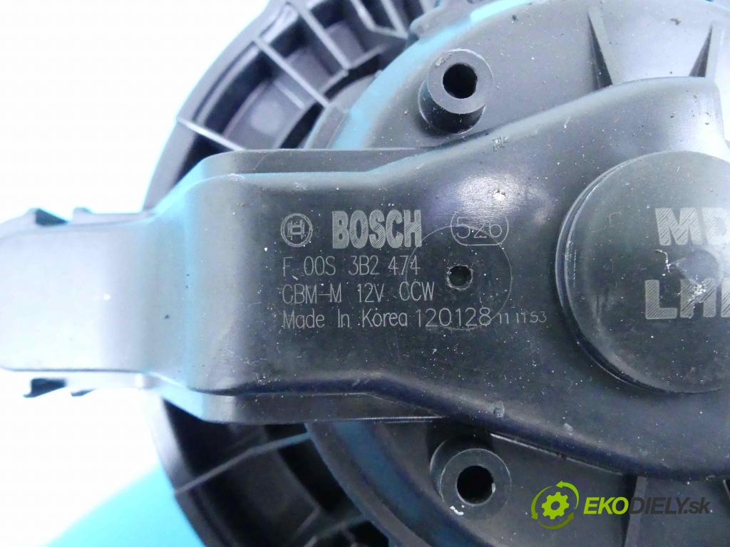 Hyundai I30 II 2012-2016 1.4 16v 100 hp manual 73,2 kW 1396 cm3 5- ventilátor vzduchu F00S3B2474