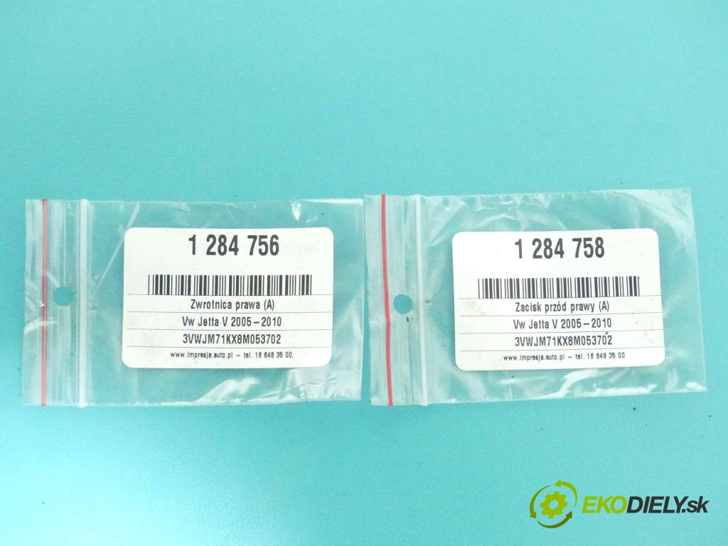 Vw Jetta V 2005-2010 2.5 170 HP automatic 125 kW 2480 cm3 4- náboj pravé  (Náboje)