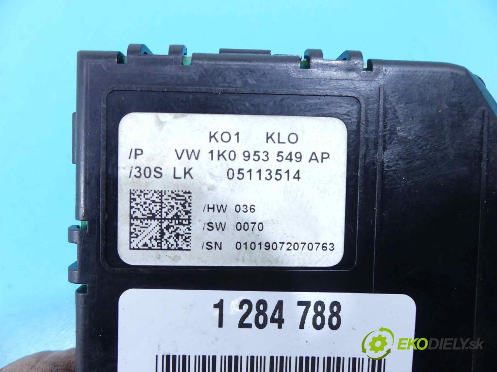 Vw Jetta V 2005-2010 2.5 150 HP automatic 110 kW 2480 cm3 4- modul riadiaca jednotka 1K0953549AP (Ostatné)