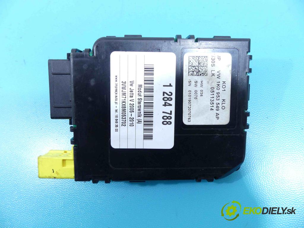 Vw Jetta V 2005-2010 2.5 150 HP automatic 110 kW 2480 cm3 4- modul riadiaca jednotka 1K0953549AP (Ostatné)