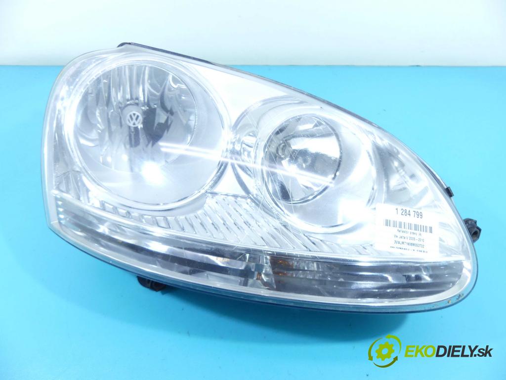 Vw Jetta V 2005-2010 2.5 170 HP automatic 125 kW 2480 cm3 4- Reflektor: pravý 0301212204 (Pravé)