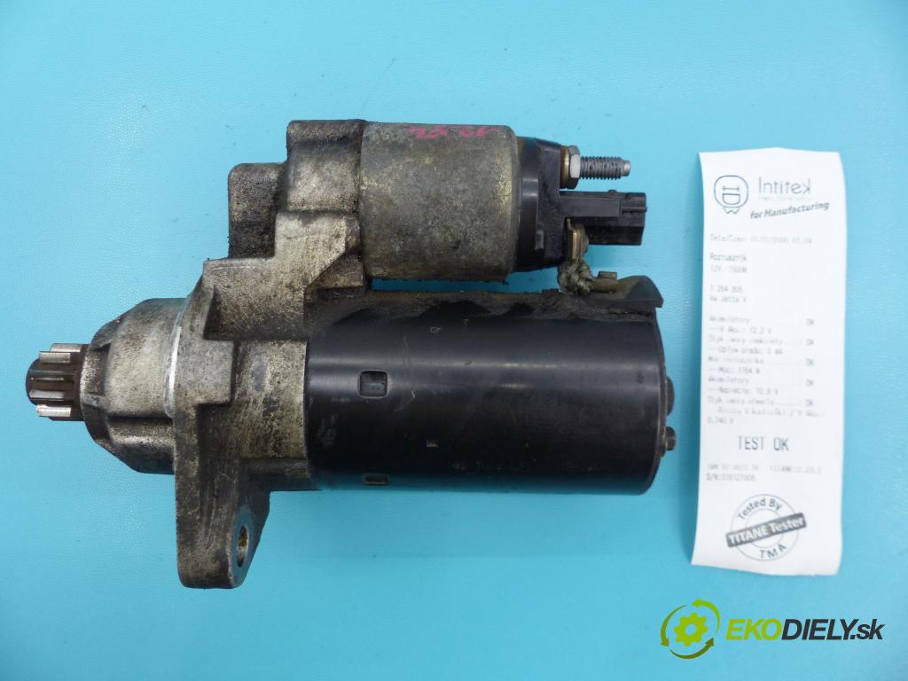 Vw Jetta V 2005-2010 2.5 170 HP automatic 125 kW 2480 cm3 4- štartér 0001122402 (Štartéry)