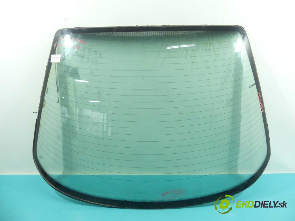 Audi 80 B3 1986-1991 1.8 plyn: 90 hp manual 66 kW 1781 cm3 4- sklo zadní  (Okna zadní)