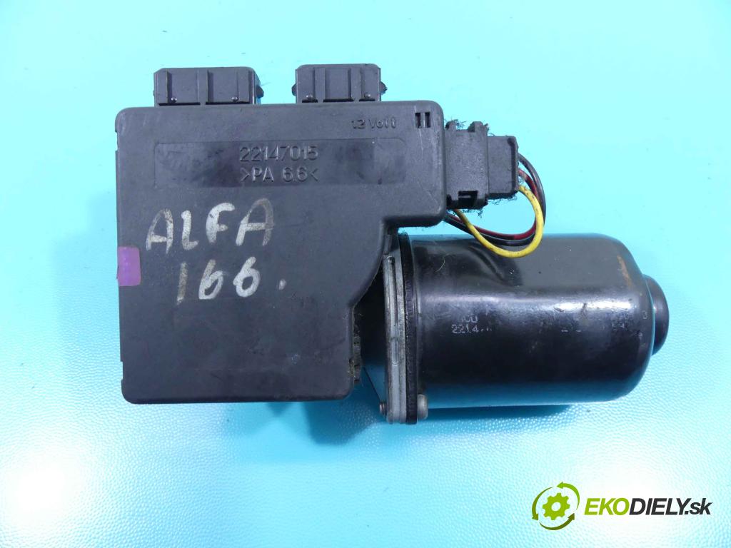 Alfa romeo 166 2.4 jtd 136 HP manual 100 kW 2387 cm3 4- motor stieračov predné 22147015