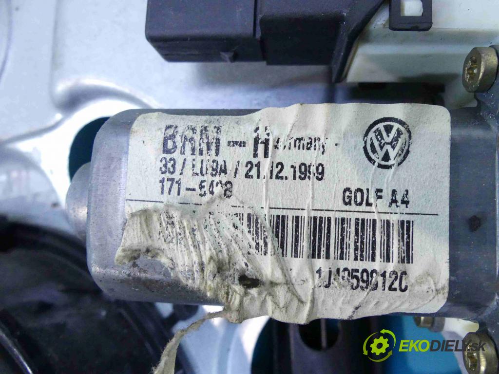 Vw Golf IV 1997-2003 1.9 tdi 110 hp manual 81 kW 1896 cm3 5- mechanismus stahování zadní pravý 1J4959812C