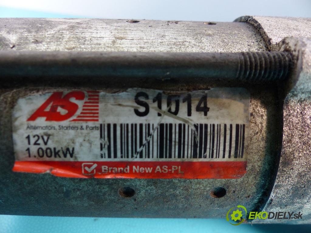 Daewoo Tacuma 1.6 16v 105 HP manual 77 kW 1598 cm3 5- štartér  (Štartéry)