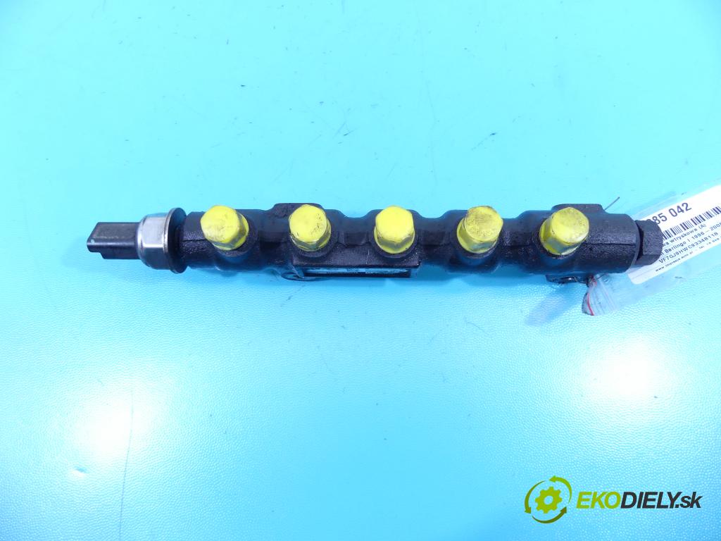 Citroen Berlingo I 1996-2008 1.6 hdi 75 HP manual 55,2 kW 1560 cm3 5- lišta vstrekovacia 9654592680 (Vstrekovacie lišty)