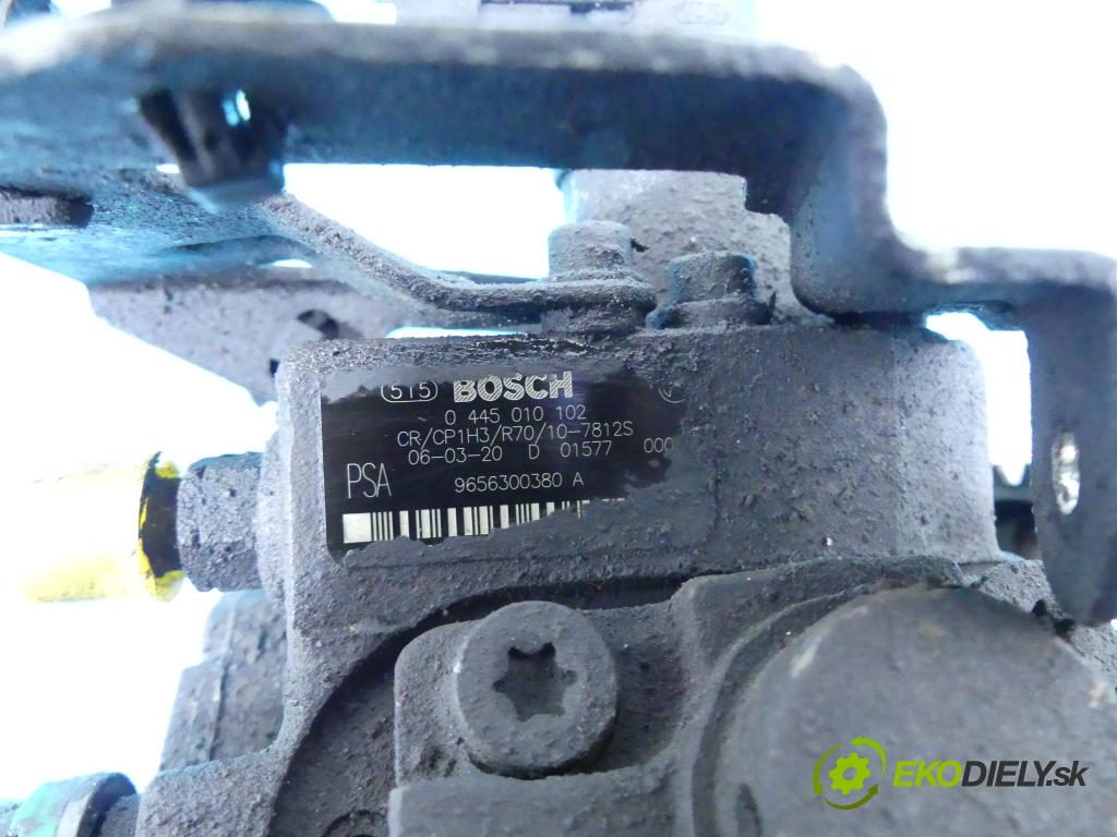 Citroen Berlingo I 1996-2008 1.6 hdi 75 HP manual 55,2 kW 1560 cm3 5- čerpadlo vstrekovacia 0445010102 (Vstrekovacie čerpadlá)