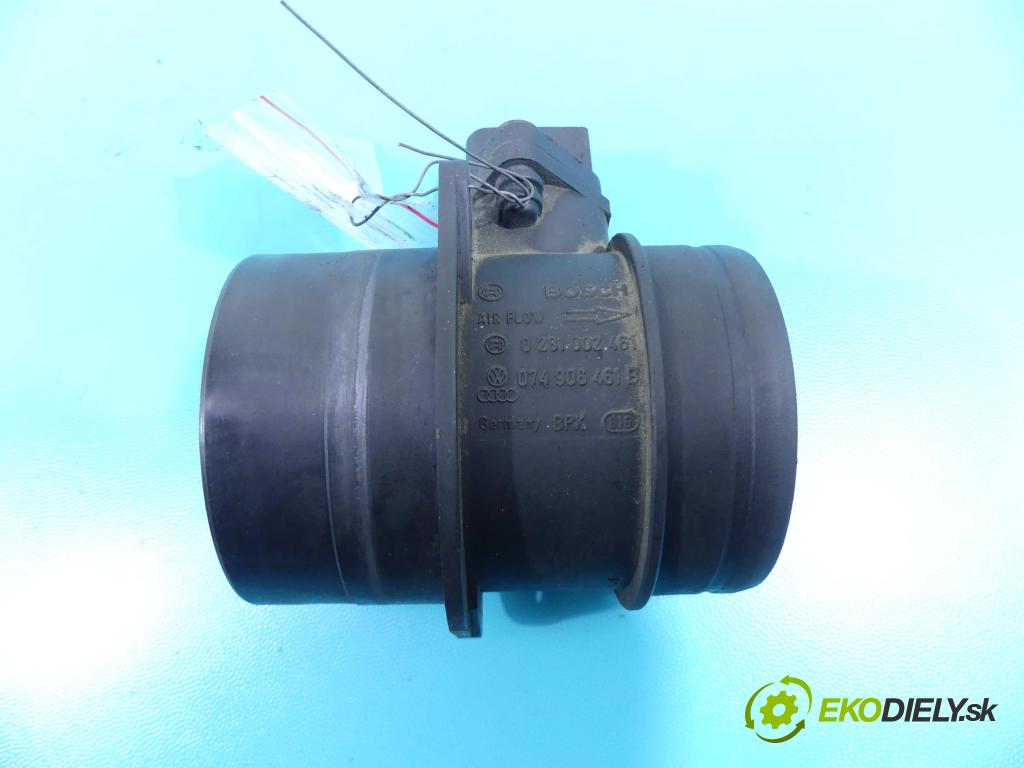 Vw Passat B6 2005-2010 2.0 tdi 140 HP manual 103 kW 1968 cm3 5- průtokoměr: 0281002461 (Váhy vzduchu)