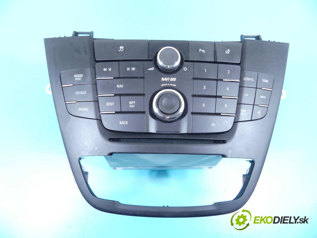 Opel Insignia A 2008-2017 2.0 cdti (A20DTH) 160 HP automatic 118 kW 1956 cm3 5- Radio originál 95326942