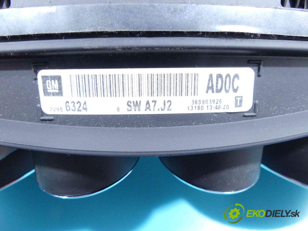 Opel Insignia A 2008-2017 2.0 cdti (A20DTH) 160 HP automatic 118 kW 1956 cm3 5- prístrojovka/ budíky 22956324 (Prístrojové dosky, displeje)