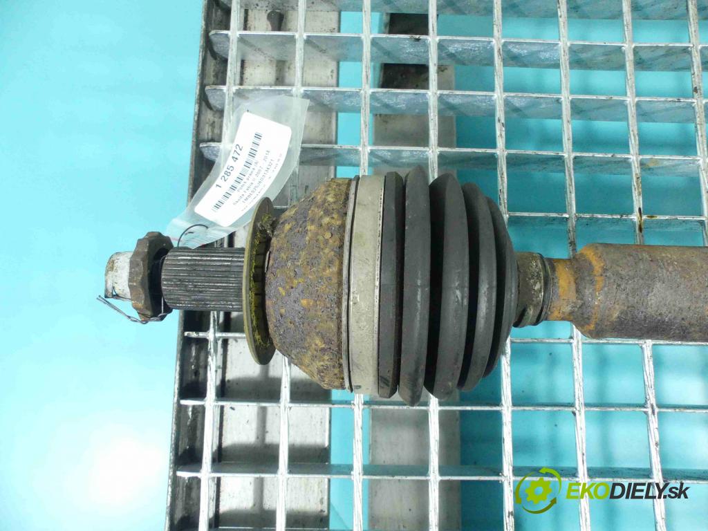 Skoda Fabia II 2007-2014 1.6 tdi 75 HP manual 55 kW 1598 cm3 5- poloos pravé  (Poloosy)