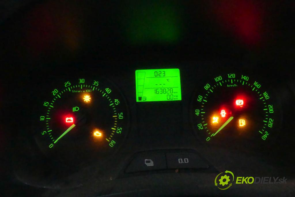 Skoda Fabia II 2007-2014 1.6 tdi 75 HP manual 55 kW 1598 cm3 5- prístrojovka/ budíky 5J0920801J (Prístrojové dosky, displeje)