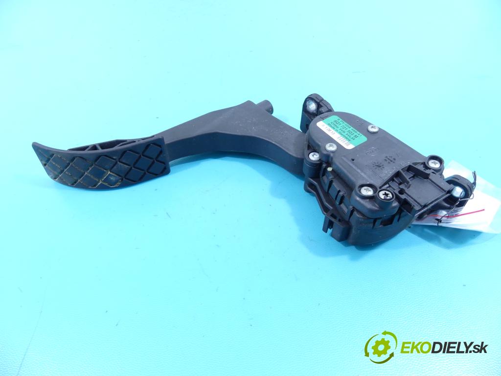 Skoda Fabia II 2007-2014 1.6 tdi 75 HP manual 55 kW 1598 cm3 5- pedále 6Q1721503M (Pedále)