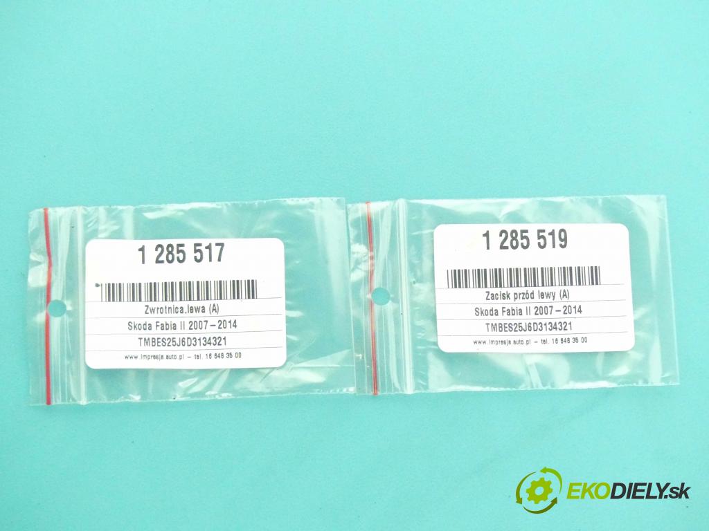 Skoda Fabia II 2007-2014 1.6 tdi 75 HP manual 55 kW 1598 cm3 5- náboj ľavé  (Náboje)