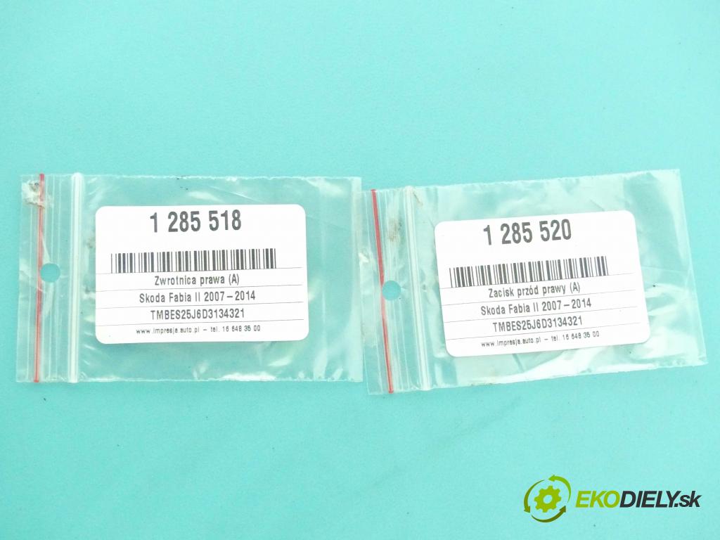 Skoda Fabia II 2007-2014 1.6 tdi 75 HP manual 55 kW 1598 cm3 5- náboj pravé  (Náboje)