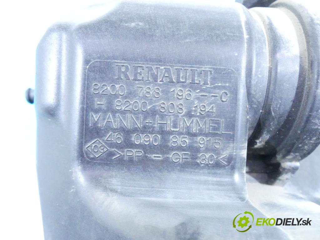 Renault Kangoo II 2008- 1.5 dci 86 HP manual 63 kW 1461 cm3 5- obal filtra vzduchu 8200788196-C (Obaly filtrov vzduchu)