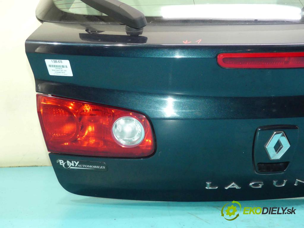 Renault Laguna II 2001-2007 1.9 dci 110 hp manual 81 kW 1870 cm3 5- zadní kufrové dveře  (Zadní kapoty)