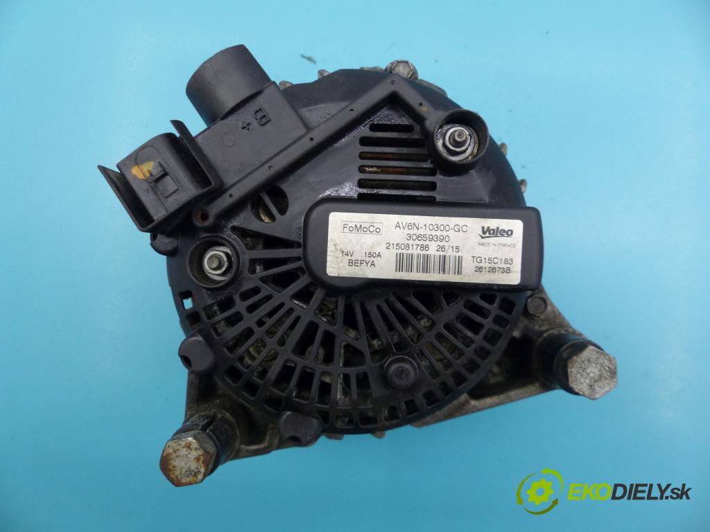 Ford C-Max II 2010-2019 1.5 tdci 120 hp manual 88 kW 1499 cm3 5- Alternator 30659390 (Alternátory)