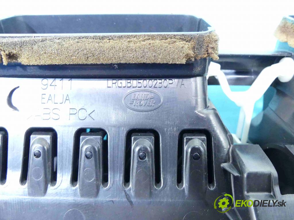 Land rover Range Rover III L322 2001-2012 3.6 TD V8 272 HP automatic 200 kW 3628 cm3 5- Mřížka: kúrenia stredová  (Mriežky kúrenia (fukáre))
